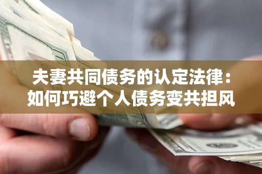 济南夫妻共同债务的认定法律：如何巧避个人债务变共担风险？