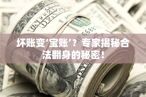 济南坏账变‘宝账’？专家揭秘合法翻身的秘密！